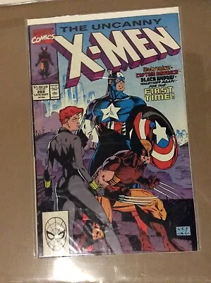Buy Uncanny X-Men 268 Iconic Jim Lee Cover Wolverine Captain America Black Widow • 11.04£