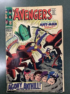 Buy Avengers #46 (Marvel, 1967) 1st Whirlwind John Buscema GD • 23.83£