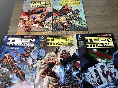 Buy Teen Titans New 52 #1-5 Complete Set TPB 1 2 3 4 5 DC 2012 • 27.14£