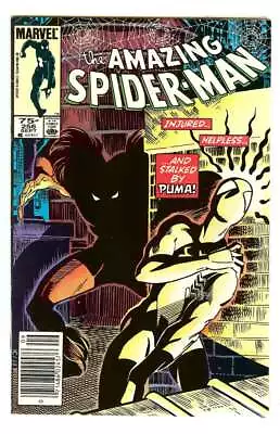 Buy Amazing Spider-man #256 6.0 // 1st Appearance Of Puma Newsstand Edition 1984 • 23.72£