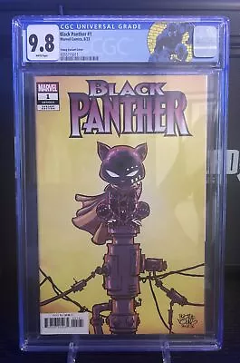 Buy Black Panther #1 CGC 9.8 Custom Banner Young Variant 1st App Of Beisa Marvel 23 • 54.99£