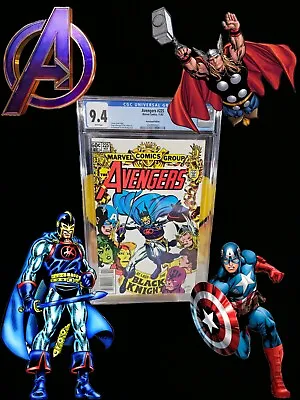 Buy Avengers #225 CGC 9.4 Newsstand Black Knight Appearance Marvel 1982 Newly Graded • 39.52£