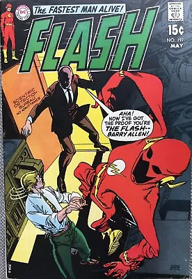 Buy The Flash #197 VF- May 1970 Bronze Age Barry Allen  • 14.99£