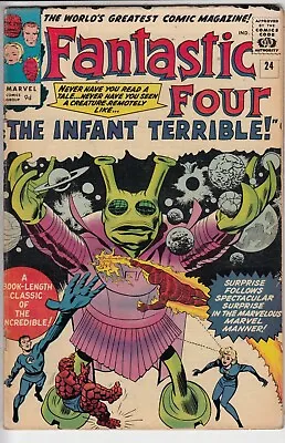 Buy Fantastic Four 24 - 1963 - Kirby - Fine + • 119.99£