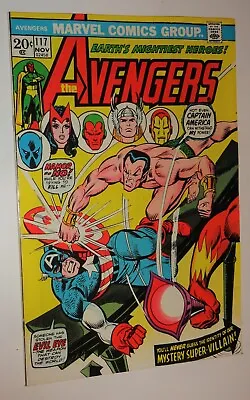 Buy Avengers #117 Sub-mariner Glossy 9.0 White 1973 • 48.70£