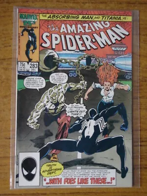 Buy Spiderman Amazing #283 Nm ( 9.4 ) Absorbing Man • 7.99£