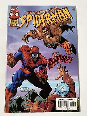 Buy Spectacular Spider-Man #244 1st App Alexei Kravinoff Kraven Marvel Comics 1997 • 9.71£