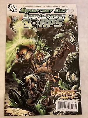 Buy 2011 DC Comics Brightest Day Green Lantern CORPS #55 The Weaponer Part 3 VF+  • 8£