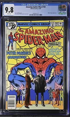 Buy Amazing Spider-Man #185 CGC 9.8 1978 White Pages ❄️ • 247.39£