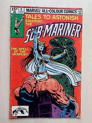 Buy Tales To Astonish #9- Namor,   Spell Of The Serpent   - Marvel Comics 1980 • 1.99£