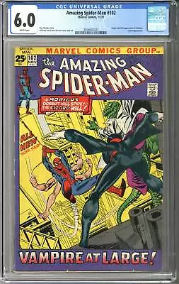Buy Amazing Spider-man #102 CGC 6.0 • 163.23£
