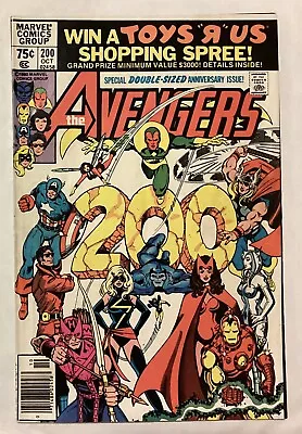 Buy Avengers #200, Marvel Comics 1980 Controversial Ms Marvel Pregnancy Story, VF+ • 31.67£