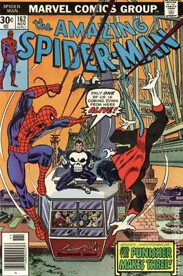 Buy Amazing Spider-Man #162 VG- 3.5 1976 Stock Image • 14.88£