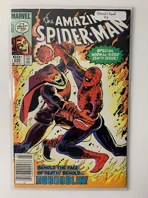 Buy Amazing Spider-Man #250 NM 9.4 Newsstand! Classic Hobgoblin Cover! • 47.58£
