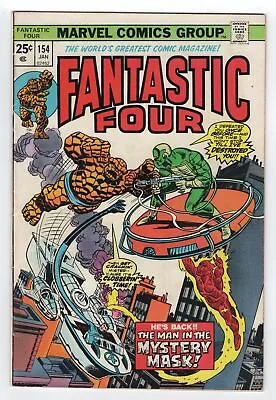 Buy 1975 Marvel Fantastic Four #154 Nick Fury Appearance Key Rare • 15.88£