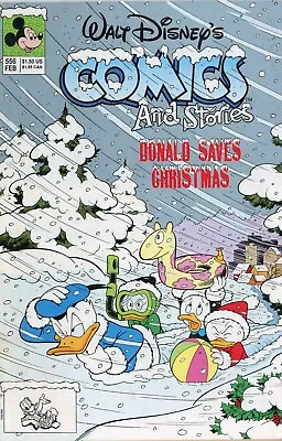 Buy Walt Disney's Comics And Stories - Dec No. 556 (Walt Disney Comics 1990) R1 • 11.92£