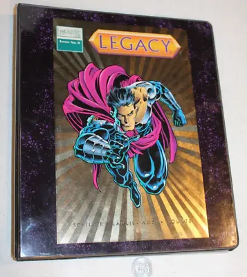 Buy Unused 1993 LEGACY MAJESTIC ISSUE #0 CARD BINDER ALBUM W/ PROMO CARD & SLEEVES • 37.94£