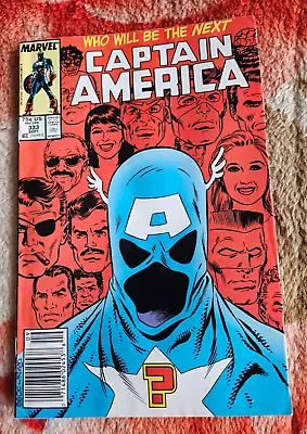Buy CAPTAIN AMERICA #333 (Marvel -1987) (1st John Walker As Cap) (Zeck) Newstand • 7.18£
