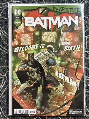 Buy BATMAN #113 - VOL 3 - Nov 2021 - 1st Full App Peacekeeper X -  Dc Comics • 3£