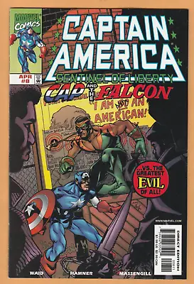 Buy Captain America Sentinel Of Liberty #8 - Falcon As Captain America - NM • 2.33£