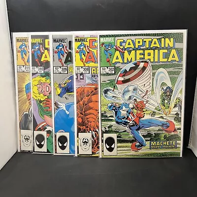 Buy Captain America Lot Of 5 #’s 302 308 309 310 & 311 Marvel Comics. (B11)(17) • 19.82£