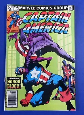 Buy Captain America #254 COMIC BOOK ~ Marvel 1981 ~ VG+ • 4.71£