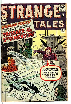 Buy Strange Tales #103 (Marvel) Dec 1962, Human Torch, Jack Kirby, Steve Ditko • 59£