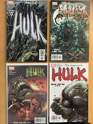 Buy Incredible HULK # 66,67,68,69  DEAD LIKE ME , COMPLETE 4 ISSUE 2004 Marvel Story • 11.99£