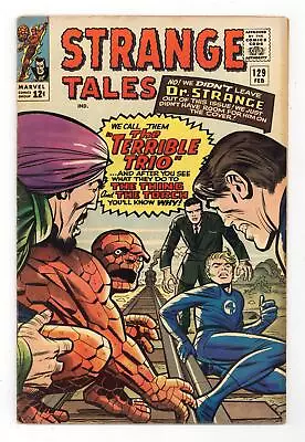 Buy Strange Tales #129 VG/FN 5.0 1965 • 38.38£