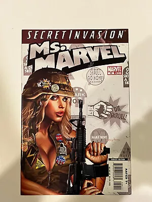 Buy Ms. Marvel #29- 2008 Secret Invasion Greg Horn Cover VF/NM 9.0 • 9.53£