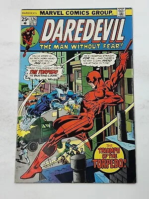 Buy Daredevil 126 1st App 2nd Torpedo 1st App Heather Glenn Marvel Comics 1975 • 12.64£