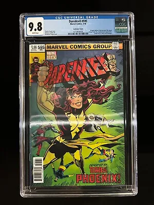 Buy Daredevil #595 CGC 9.8 (2018) Lenticular - X-Men #135 - Kingpin, Dark Phoenix • 41.86£