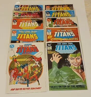 Buy The New Teen Titans  # 20,21,22,23,24,25,26,27,28,29  (DC 1986)  Very Fine • 32.13£