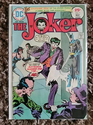 Buy THE JOKER #1 MAY 1975 THE CLOWN PRINCE OF CRIME BRONZE AGE DC Comics Fine • 85.99£