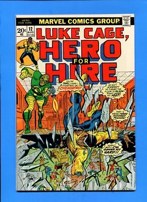 Buy Luke Cage, Hero For Hire #12 Chemistro! Marvel Comics Aug. 1974 VF/NM • 19£