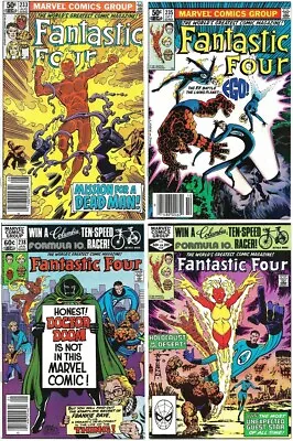Buy FANTASTIC FOUR #233/235/238/239 -LOT OF 4- (1981-1982)  Marvel  BRONZE AGE (NM) • 7.90£