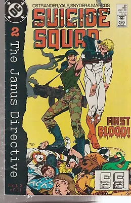 Buy Dc Comics Suicide Squad #27 (1989) 1st Print F • 2.25£