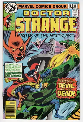 Buy Doctor Strange #16 Marvel Comics (1976) Clea Wong Satan Mandarin Gene Colan • 4.02£