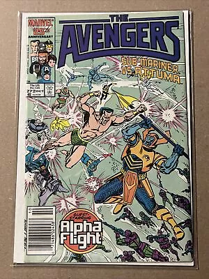 Buy The Mighty Avengers #272 Marvel 1986 VF/NM  Alpha Flight! Attuma! X2 • 4.05£