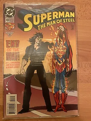 Buy Superman Man Of Steel #45 1995 DC Comics • 1.98£