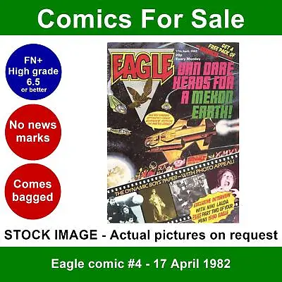 Buy Eagle Comic #4 - 17 April 1982 - IPC - Nice (FN+) No Writing - IPC • 3.49£