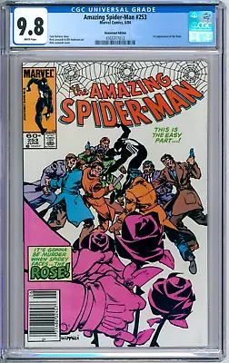 Buy Amazing Spider-Man 253 CGC Graded 9.8 NM/MT Newsstand Marvel Comics 1984 • 172.88£