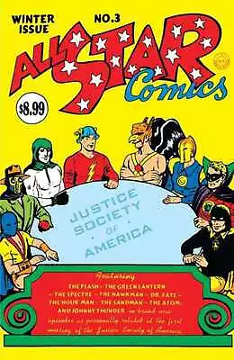 Buy All-Star Comics #3 Facsimile Edition Cover B Ee Hibbard Foil Variant • 7.13£