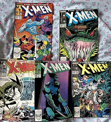 Buy Uncanny X-Men #231 232 233 234 235 Brood Goblin Queen Claremont  Marvel Comics • 19.99£