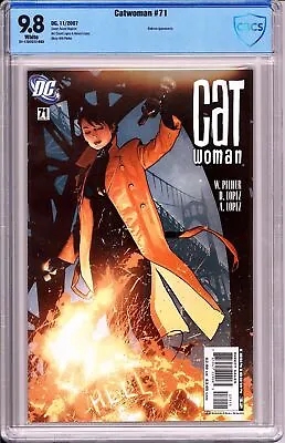 Buy Catwoman #71 CBCS 9.8 033 Batman App! Adam Hughes Cover Pfeiffer/Lopez • 80.31£