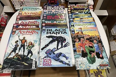 Buy DC Aquaman: The Becoming, Aquamen, Black Manta #1-6 COMPLETE SETS - ALL 1sts, • 19.79£