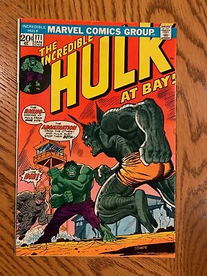 Buy The Incredible Hulk #171 - 1974 - VF - Rhino & Abomination Classic Cover • 24.13£