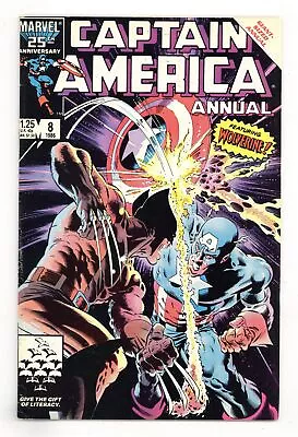 Buy Captain America Annual #8D FN- 5.5 1986 • 14.70£