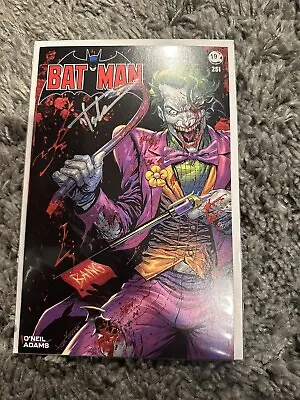 Buy Batman #251 Tyler Kirkham Signed COA Joker Trade Battle Damage NYCC • 23.95£