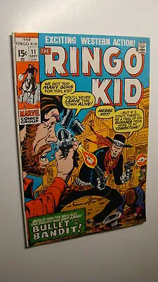 Buy Ringo Kid 11 *solid* Marvel Western Kid Colt Rawhide Outlaw Two-gun Kid 1971 • 6.31£